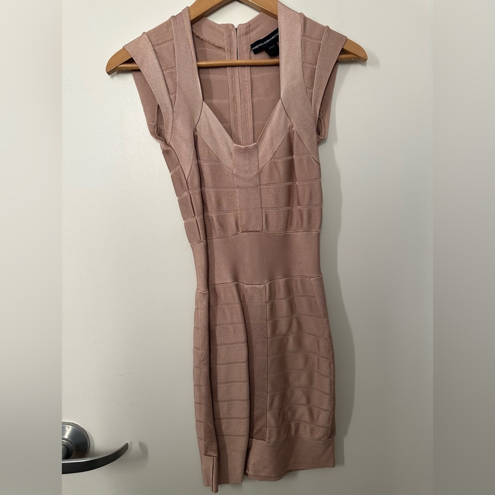 French Connection pink dress